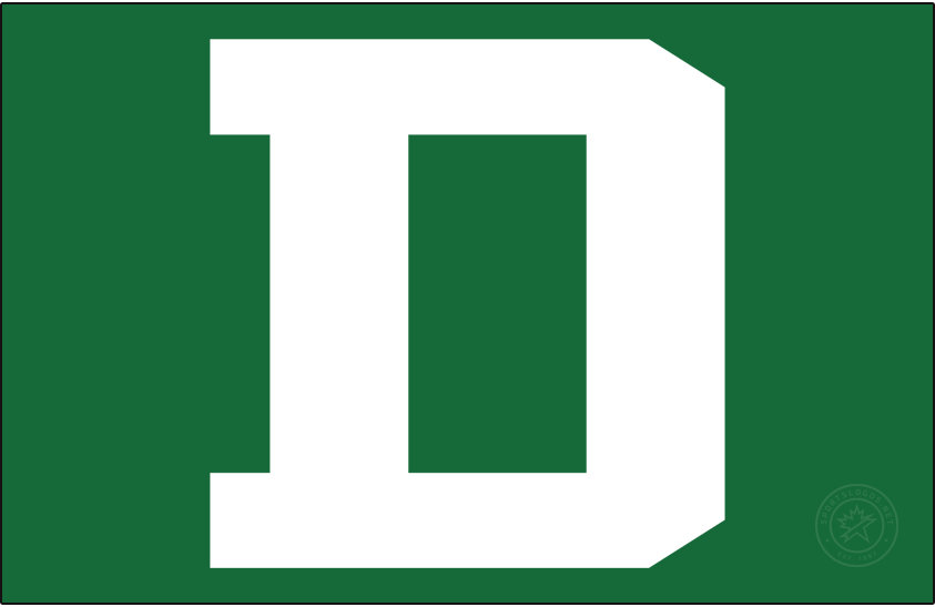 Dartmouth Big Green 1974-2005 Primary Dark Logo iron on transfers for T-shirts